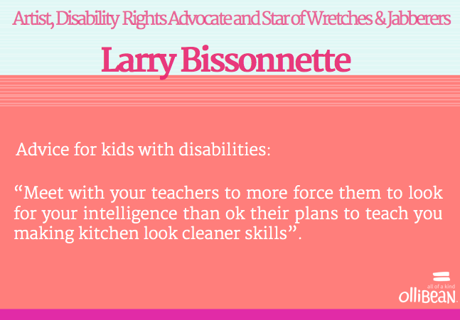 Larry Bissonnette advice