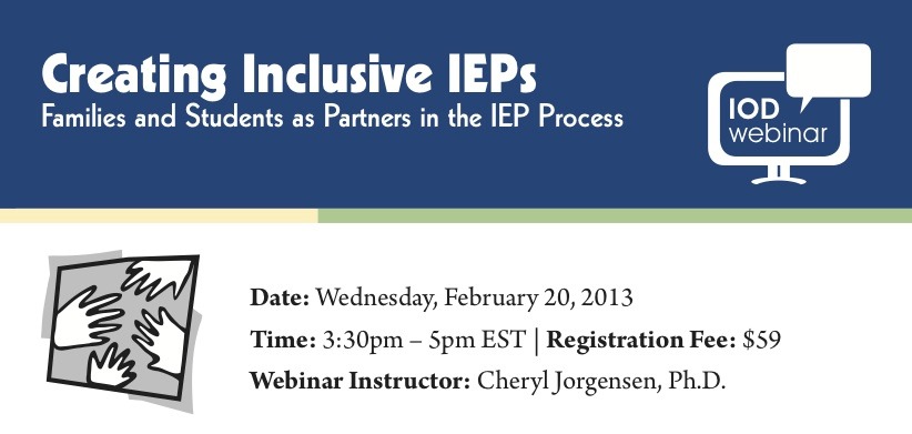 Inclusive IEPs
