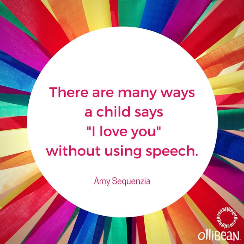 T here are many ways a child says 