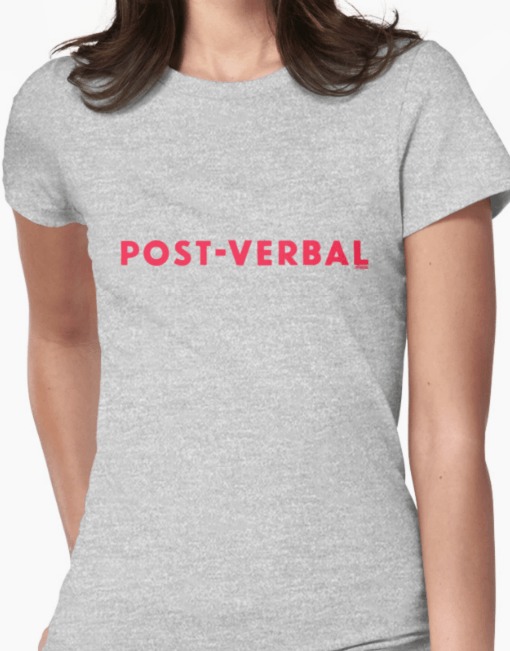Ollibean "POST-VERBAL" gray t-shirt